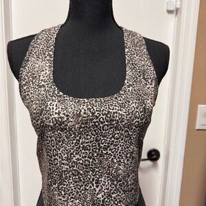 Chic Leopard Print Tank Top